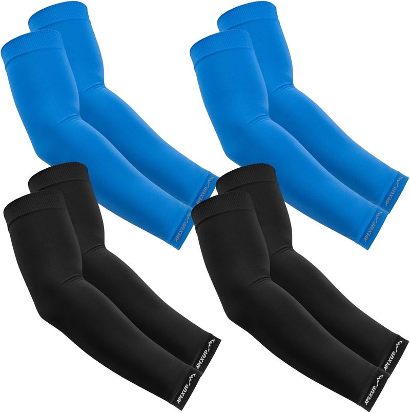 APEXUP Cooling Arm Sleeves for Men Women, UV Sun Protection UPF 50, Volleyball Arm Sleeves Compression Sleeves for Outdoor - Image 1